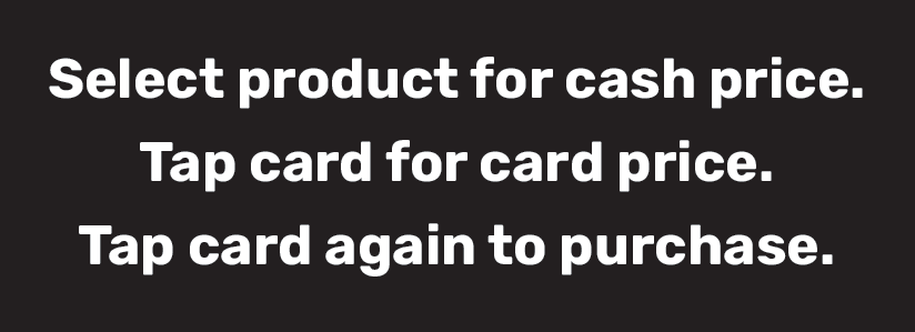 Cash Discount Disclosure Sticker – G-Series Readers