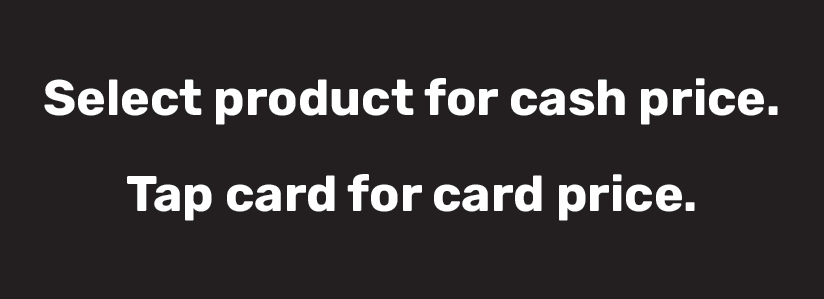 Cash Discount Disclosure Sticker – Engage / Engage Combo Readers