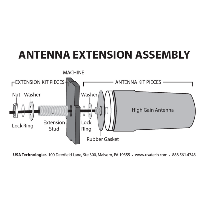 G9 Antenna Extension Assembly Kit