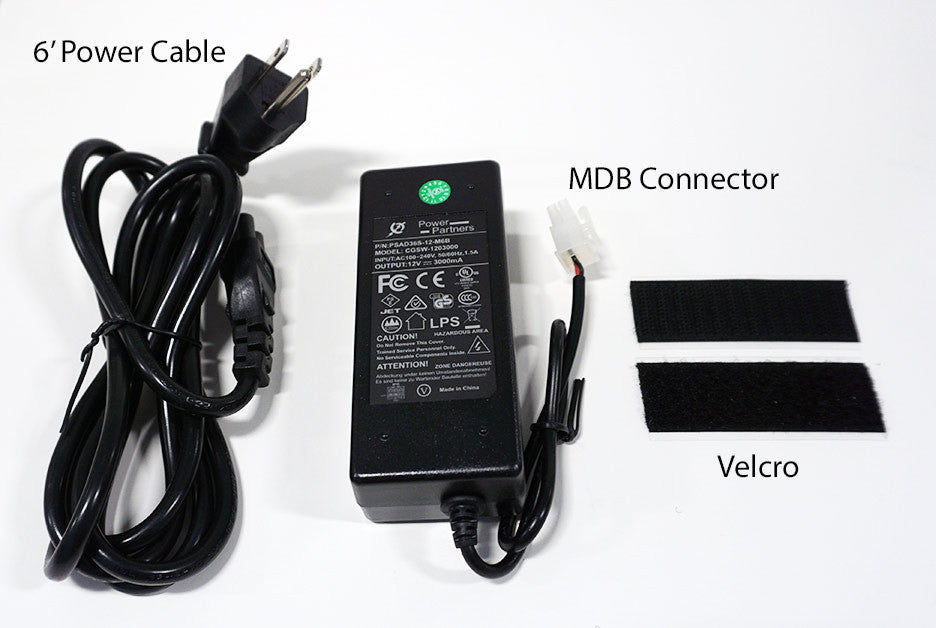 ePort G9 power supply kit photo with descriptions